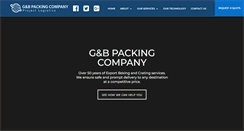 Desktop Screenshot of gbpacking.com